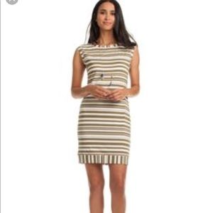 Trina Turk striped tank dress NWOT size S